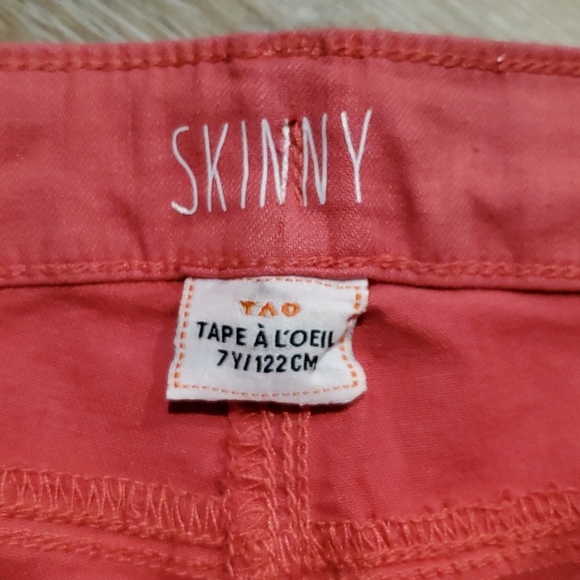 TAO French brand little girls skinny jeans 7 - Picture 5 of 5
